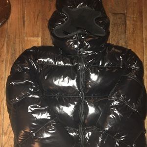 Glossy Puffer Jacket